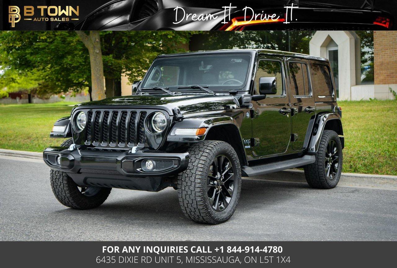 Used 2021 Jeep Wrangler 4xe Unlimited High Altitude for sale in Mississauga, ON
