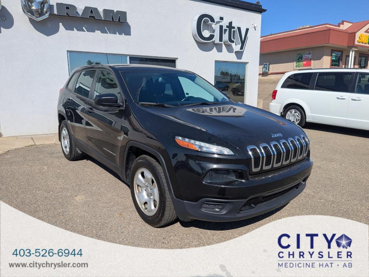 Used 2016 Jeep Cherokee 4WD 4Dr Sport for sale in Medicine Hat, AB
