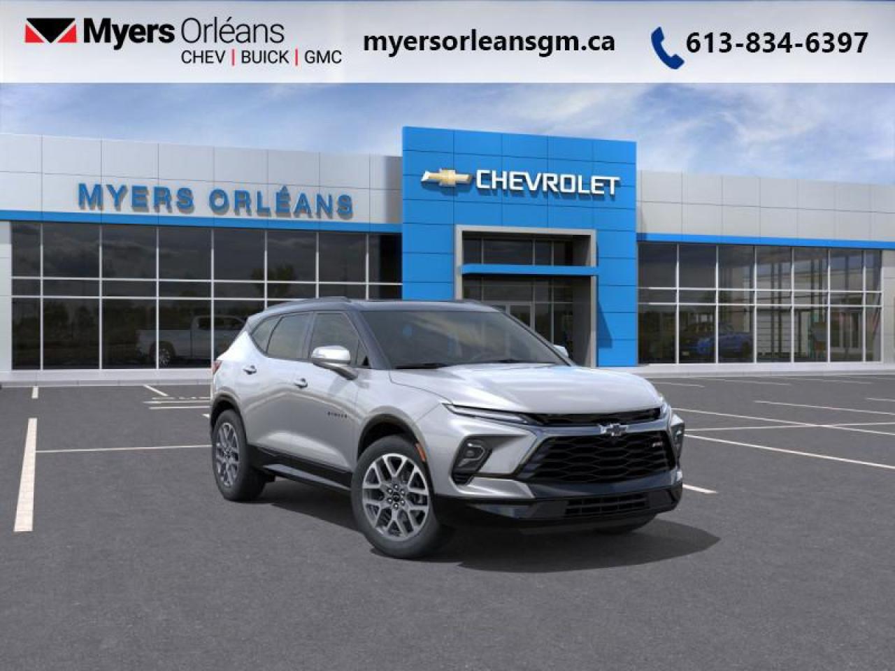 New 2025 Chevrolet Blazer RS  - Sunroof - Power Liftgate for sale in Orleans, ON