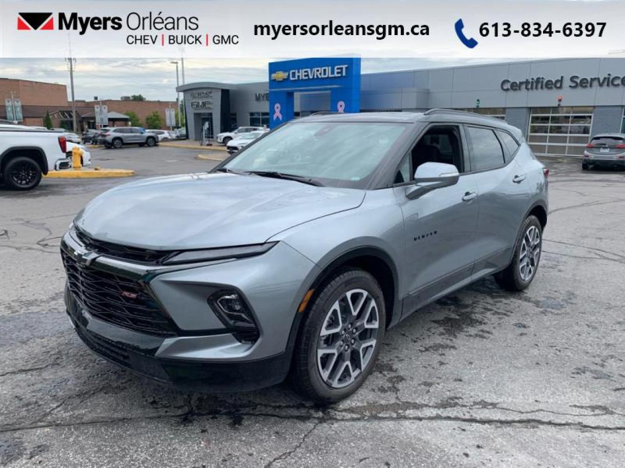 New 2025 Chevrolet Blazer RS  - Leather Seats - Sunroof for sale in Orleans, ON