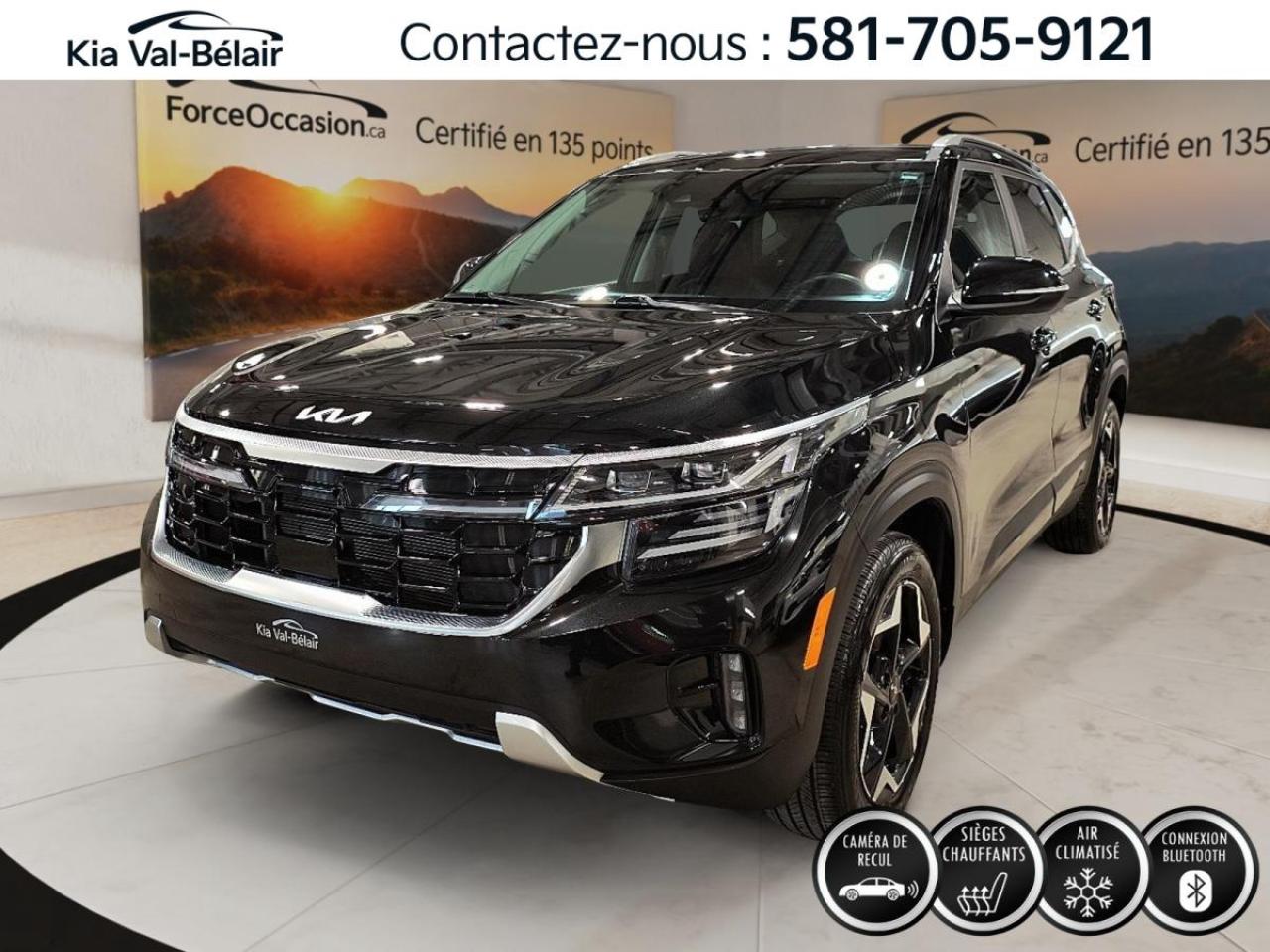 Used 2024 Kia Seltos EX *AWD *TOIT *CUIR *CAMERA *CARPLAY *SIEGES CHAUFF for sale in Québec, QC