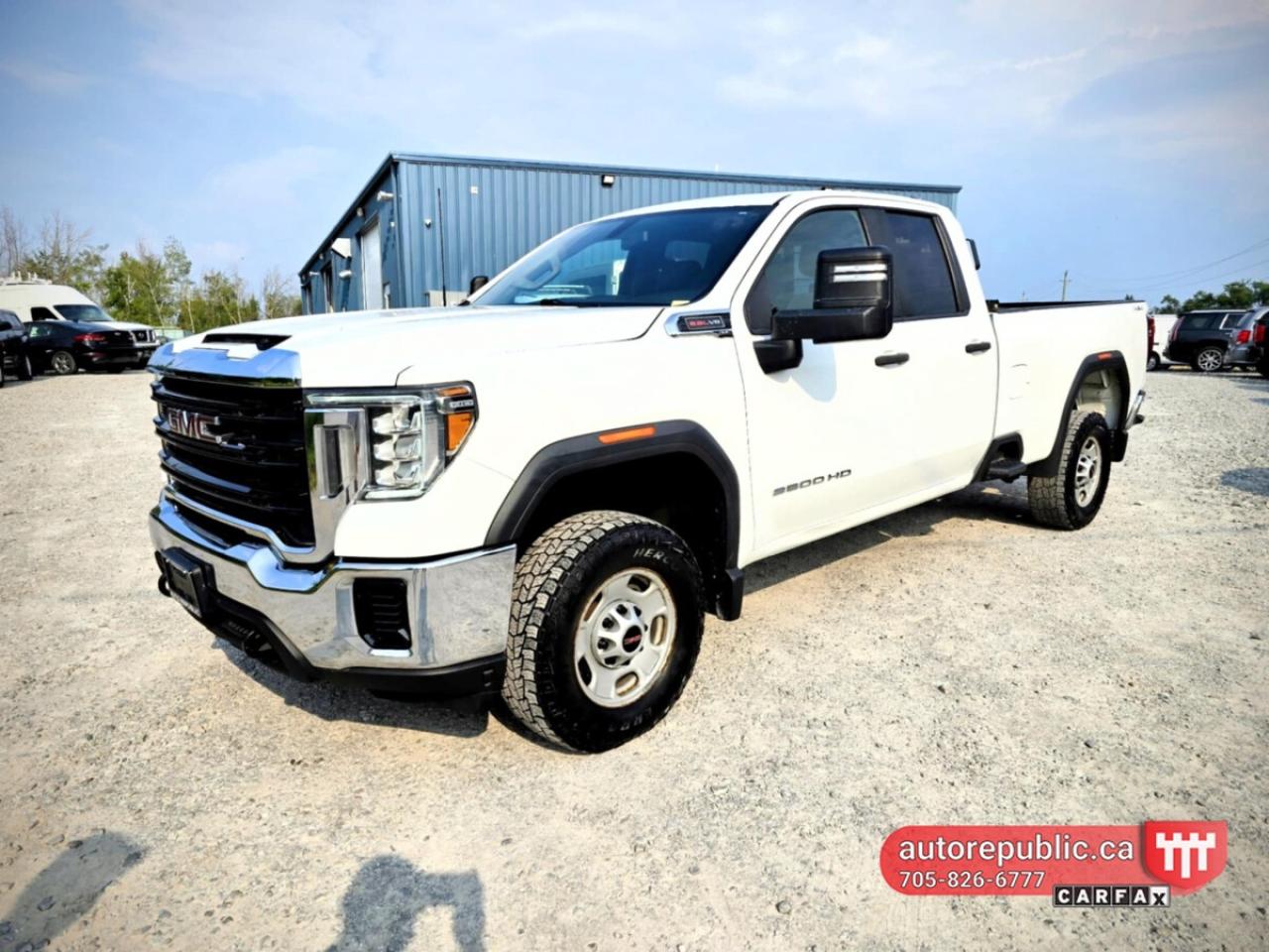 Used 2021 GMC Sierra 2500 HD Gas V8 4x4 Certified No Accidents One Owner for sale in Orillia, ON