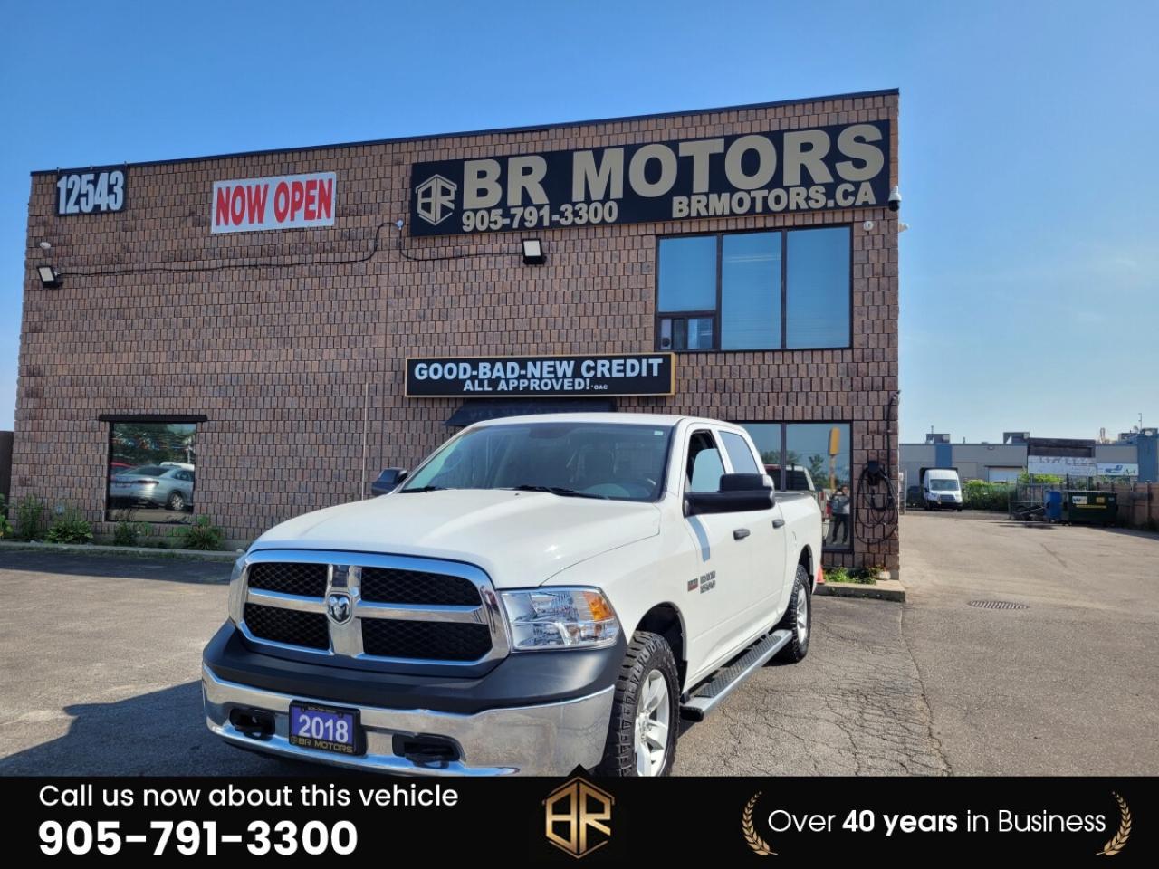 Used 2018 RAM 1500 4WD | Hemi 5.7L | No reported Accidents  | with L for sale in Bolton, ON