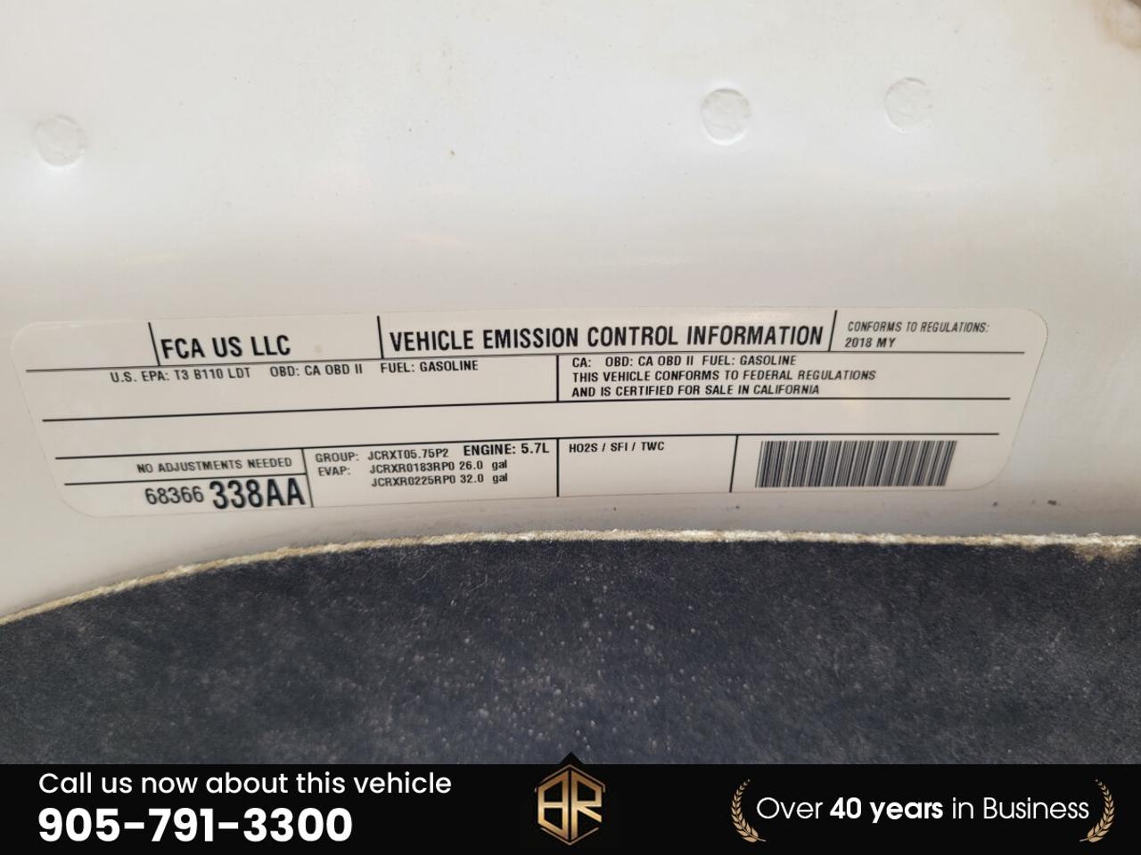 2018 RAM 1500 4WD | Hemi 5.7L | No  Accidents Reported  | with L Photo