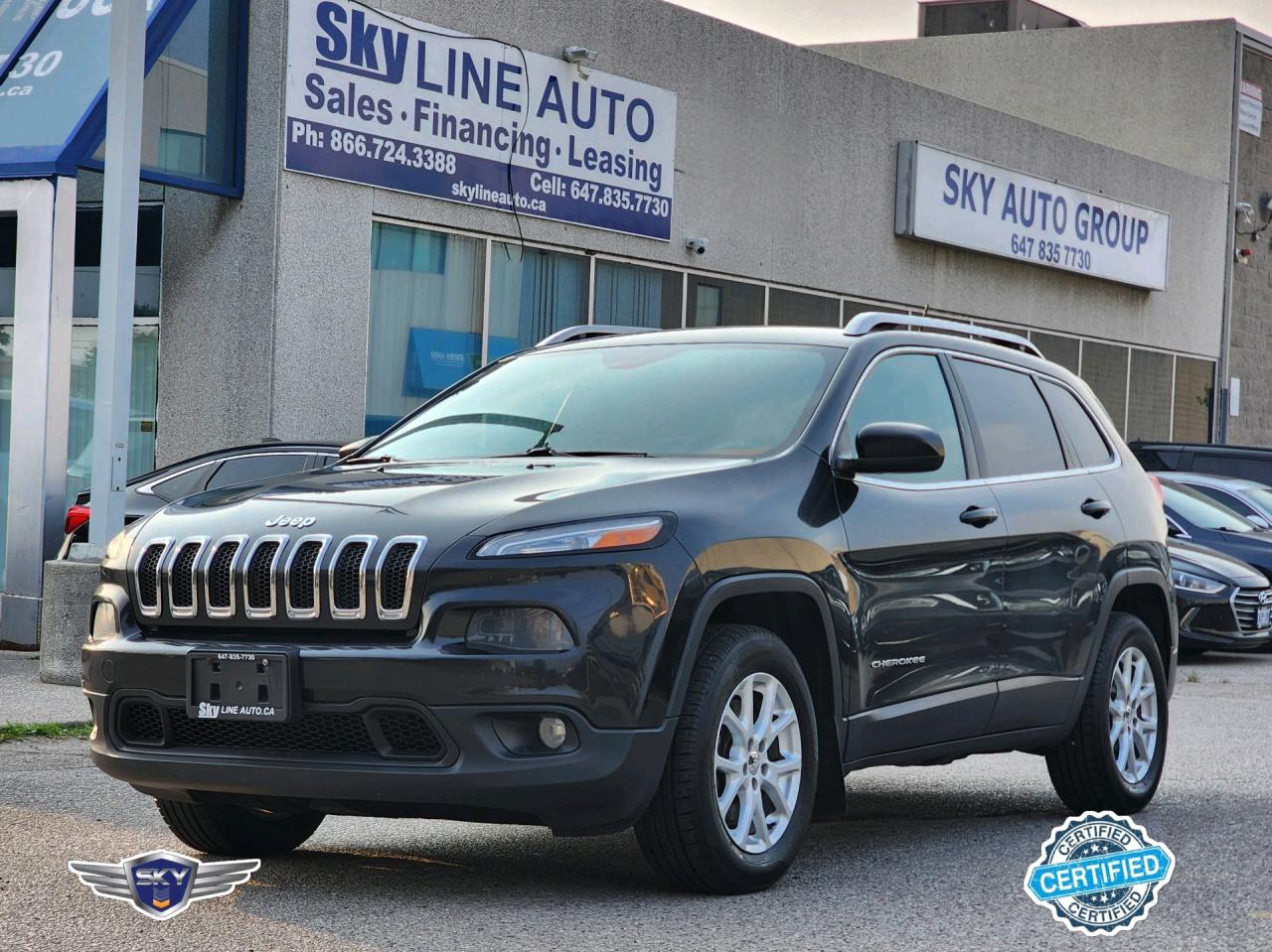 Used 2014 Jeep Cherokee ACCIDENT FREE | 4WD NORTH | MULTI TERRAIN | ALLOYS | BACKUP CAMERA for sale in Concord, ON