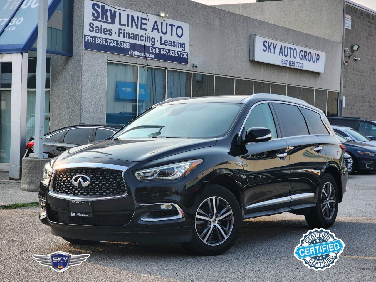 Used 2019 Infiniti QX60 AWD | SUNROOF | 7 PASSENGER | HEATED STEERING/SEATS |REMOTE STARTER | LEATHER for sale in Concord, ON