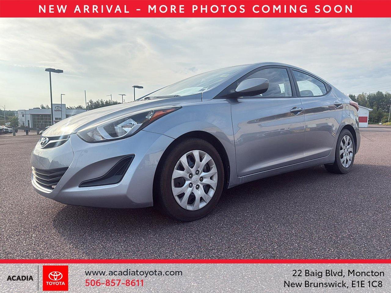 Used 2016 Hyundai Elantra GL for sale in Moncton, NB