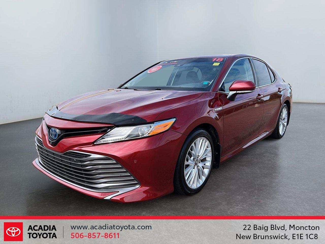 Used 2018 Toyota Camry HYBRID XLE for sale in Moncton, NB