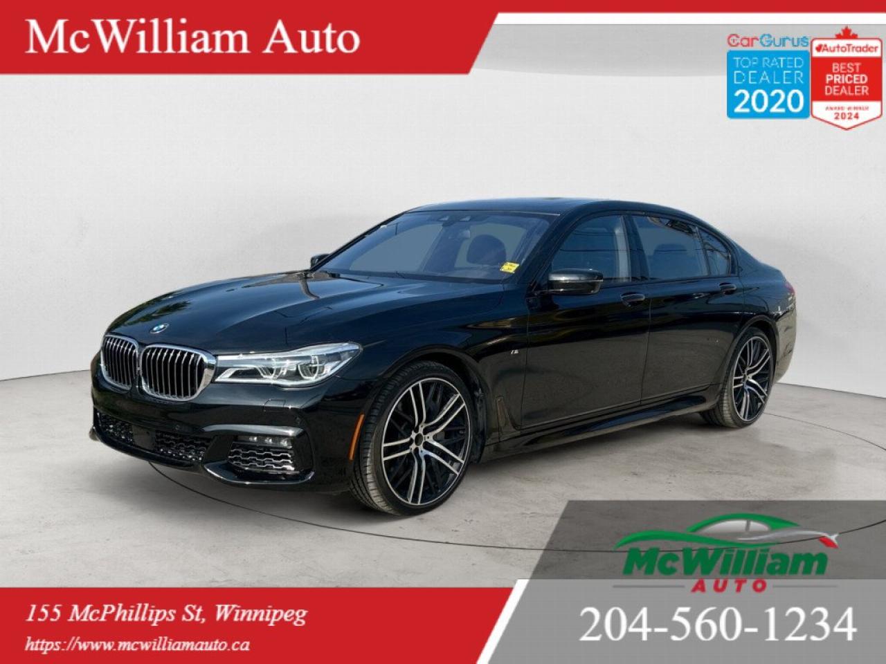 Used 2017 BMW 7 Series 750i XDrive |Head Up display | M Sport PKG | Carbon PKG | Night vision | for sale in Winnipeg, MB
