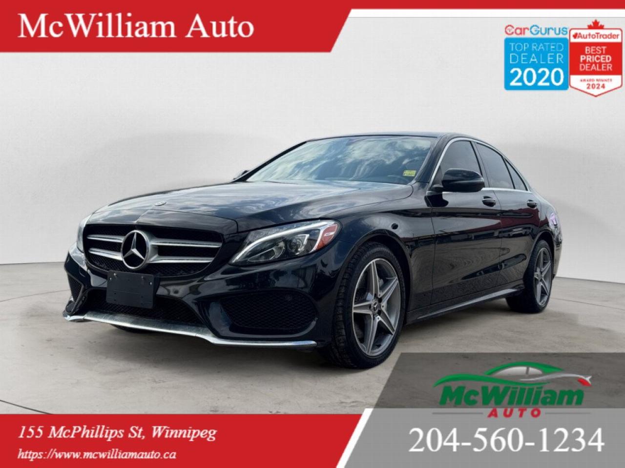 Used 2018 Mercedes-Benz C-Class C 300 4MATIC | Keyless Entry | HTD Seats | Back Up Cam | for sale in Winnipeg, MB