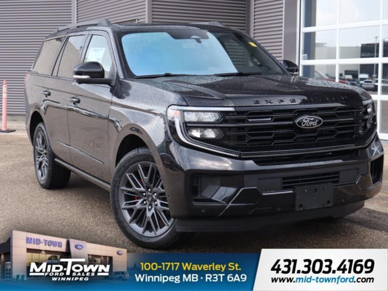 New 2025 Ford Expedition Platinum | Panoramic Vista Roof | Stealth Appearance Pack for sale in Winnipeg, MB