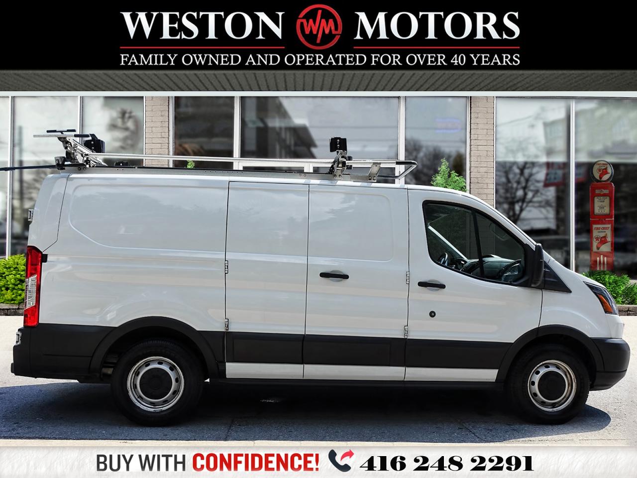 2019 Ford Transit 150 REV-CAM*ROOF RACK*SHELVING Photo2