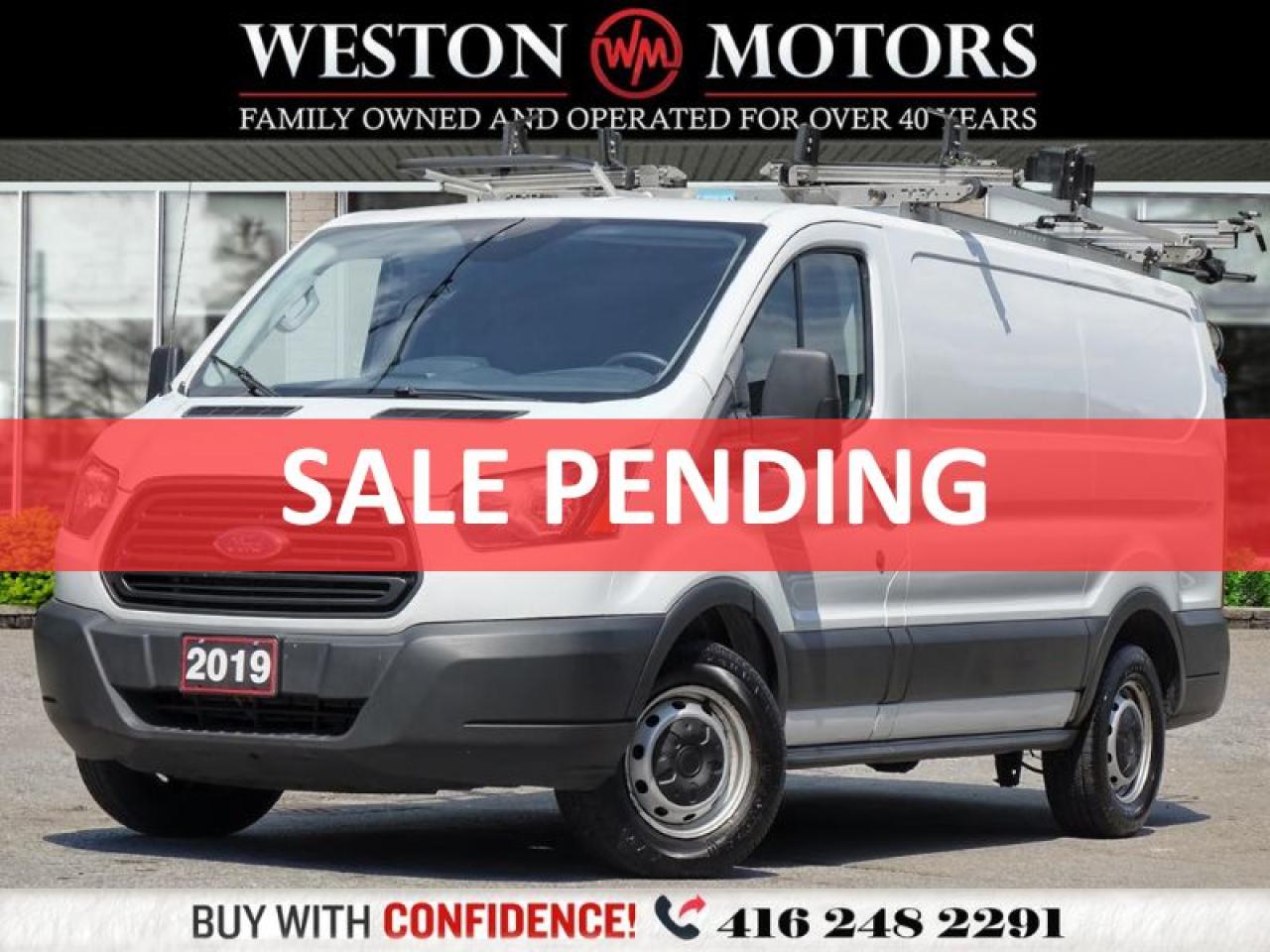 2019 Ford Transit 150 REV-CAM*ROOF RACK*SHELVING