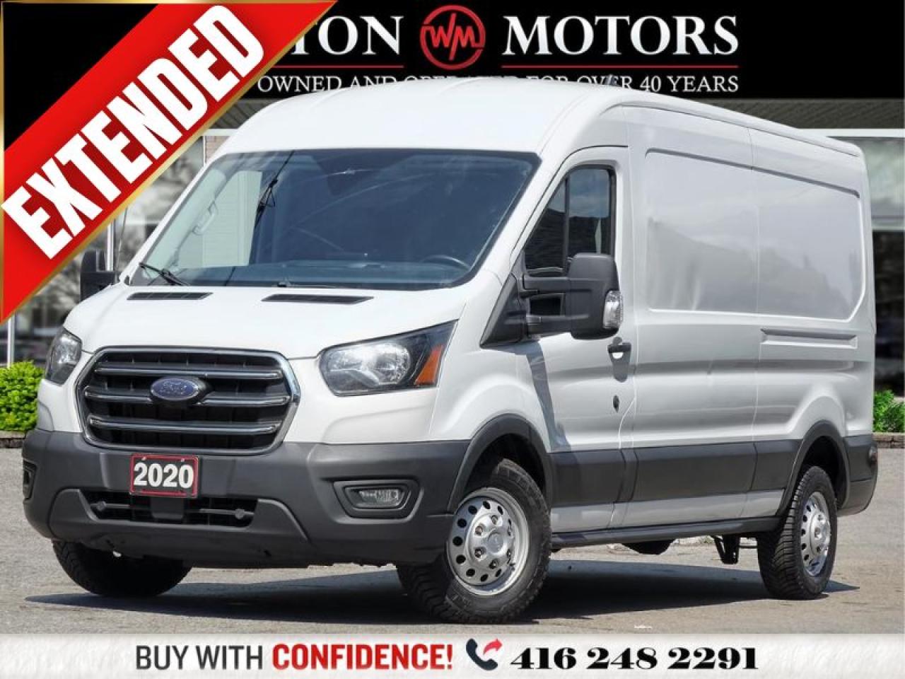 2020 Ford Transit 350 LEATHER*REVCAM*MID ROOF*POWER GROUP