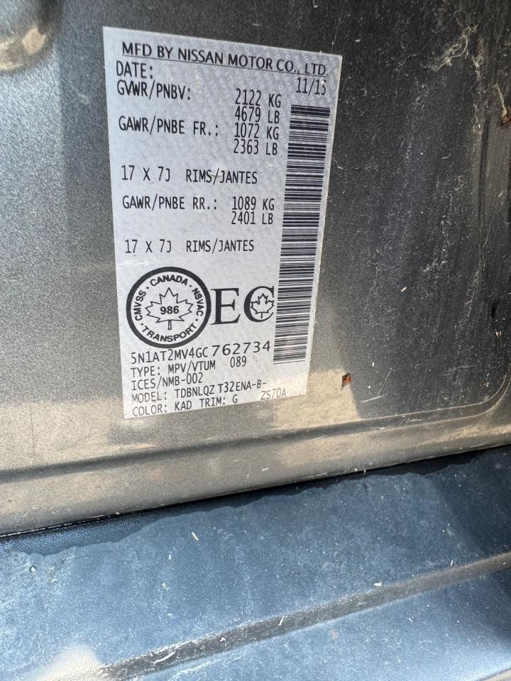 2016 Nissan Rogue SV, AWD, PANO ROOF, WELL SERVICED, CERTIFIED - Photo #18