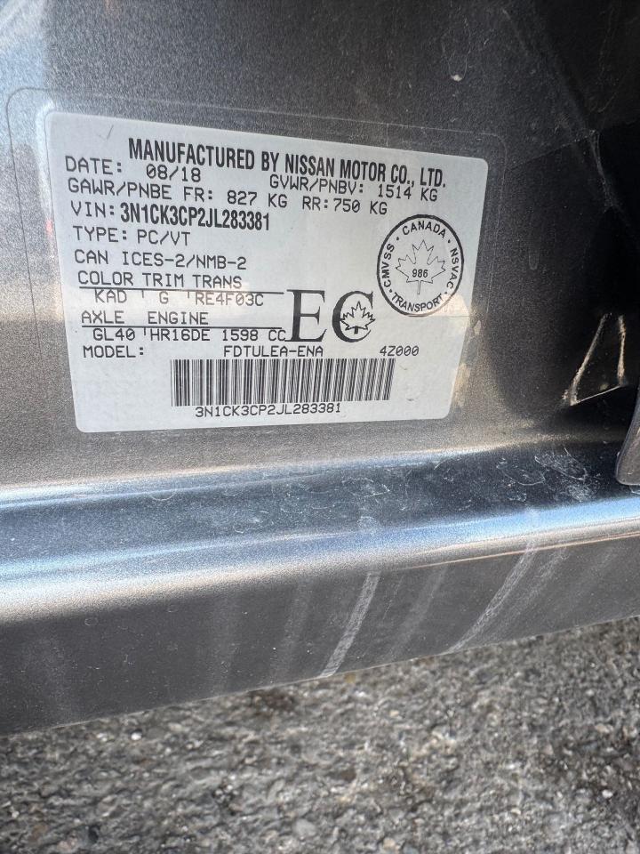 2018 Nissan Micra SV, AUTO, ALLOYS, ONLY 32KMS, LOADED, CERTIFIED - Photo #16