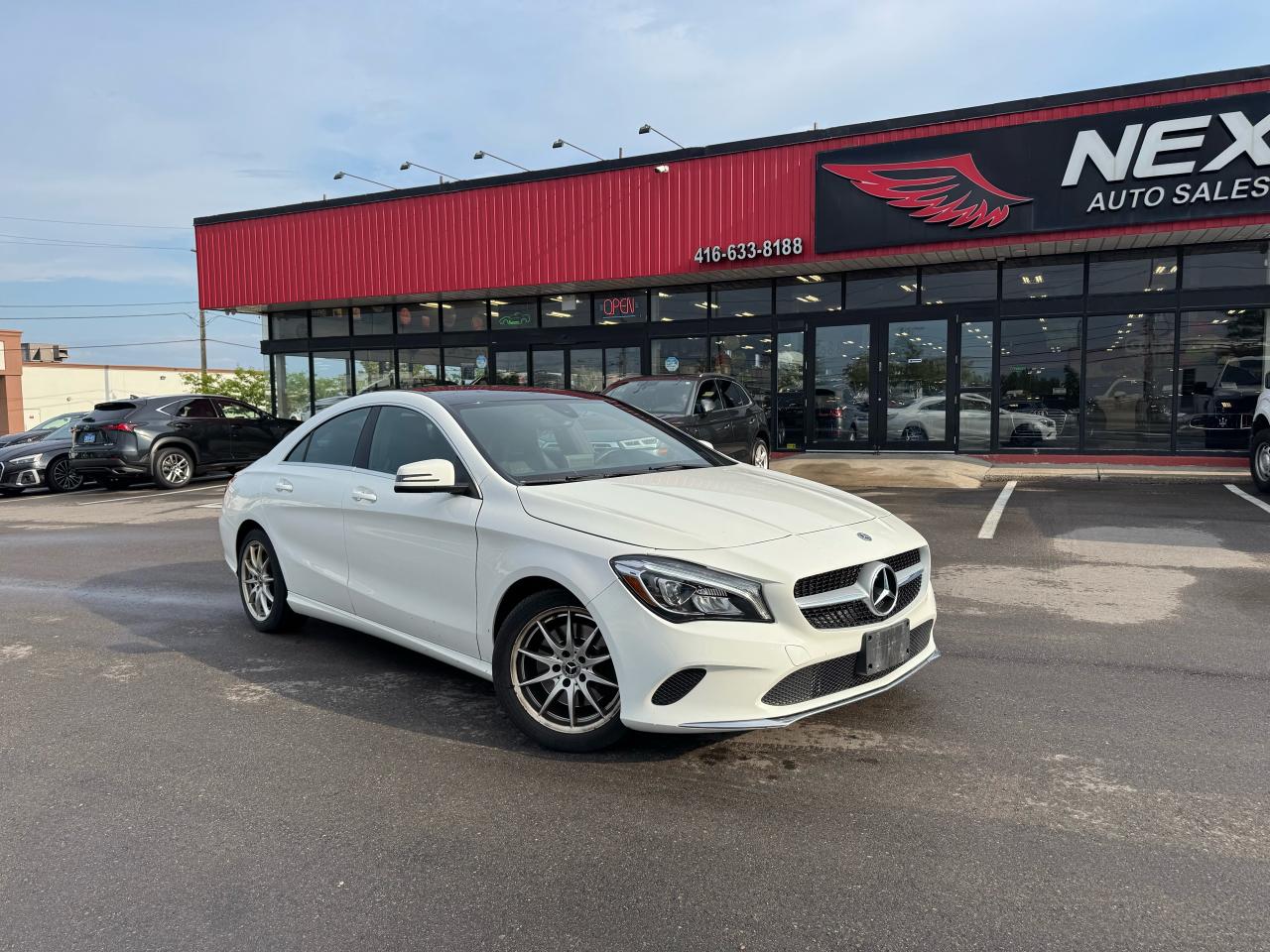 Used 2018 Mercedes-Benz CLA-Class CLA 250 4MATIC COUPE LEATHER PAN/ROOF NAVI CAMERA for sale in North York, ON