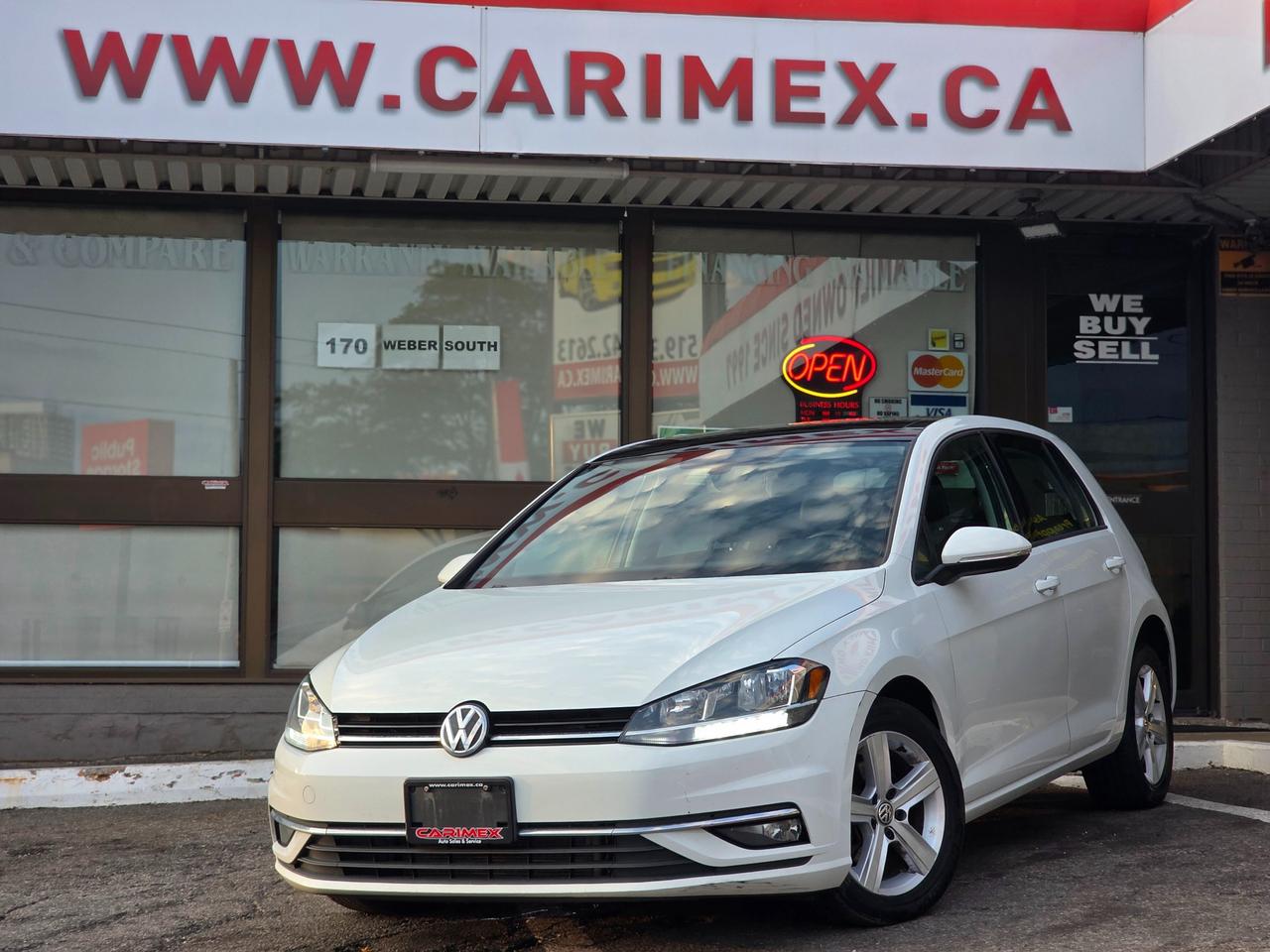 2018 Volkswagen Golf 1.8 TSI Comfortline Accident Free | One Owner | Sunroof | Heated Seats | Backup Camera Photo0