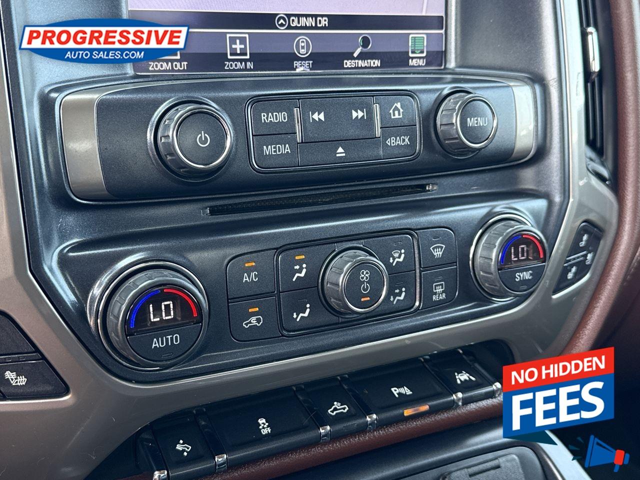 2018 Chevrolet Silverado 1500 High Country - Navigation Photo