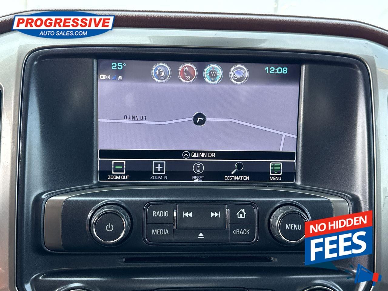 2018 Chevrolet Silverado 1500 High Country - Navigation Photo