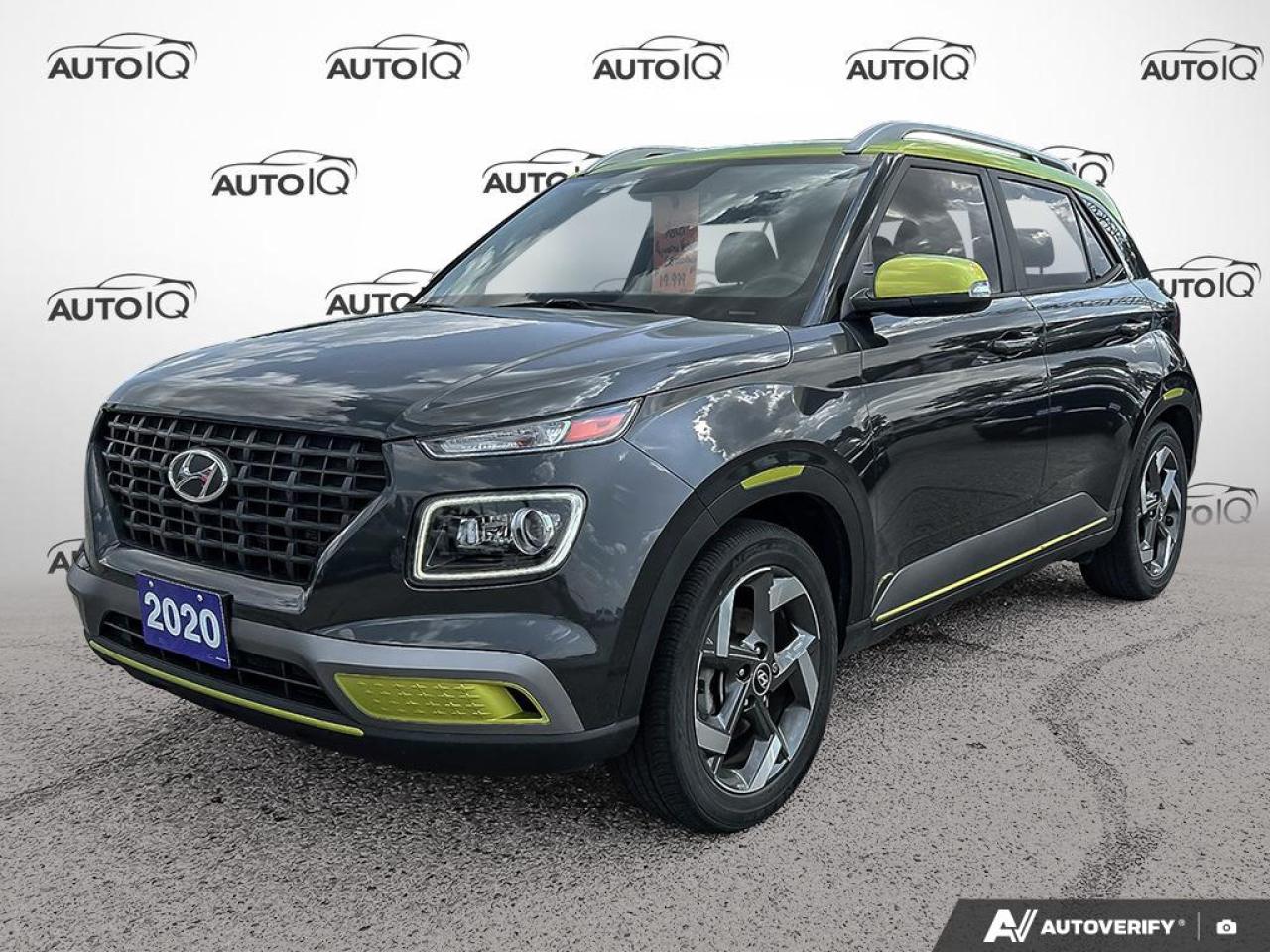 Used 2020 Hyundai Venue Ultimate w/Black Interior (IVT) for sale in Tillsonburg, ON