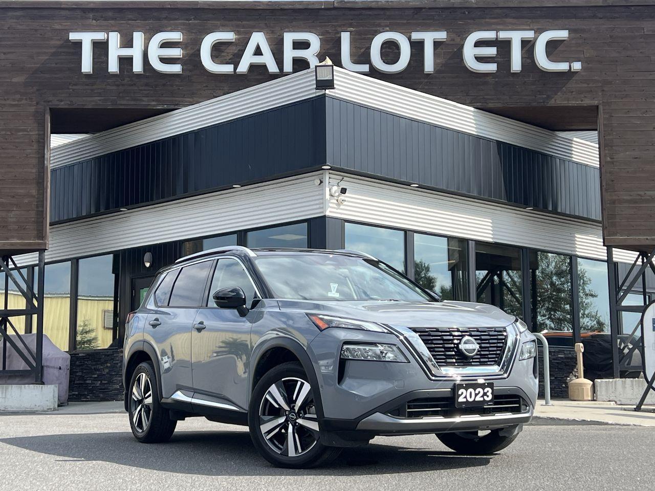 Used 2023 Nissan Rogue SL MOONROOF, HEATED LEATHER SEATS, FRONT POWER SEATS, NAVIGATION, SIRIUS XM, CRUISE CONTROL, POWER LIFT for sale in Sudbury, ON