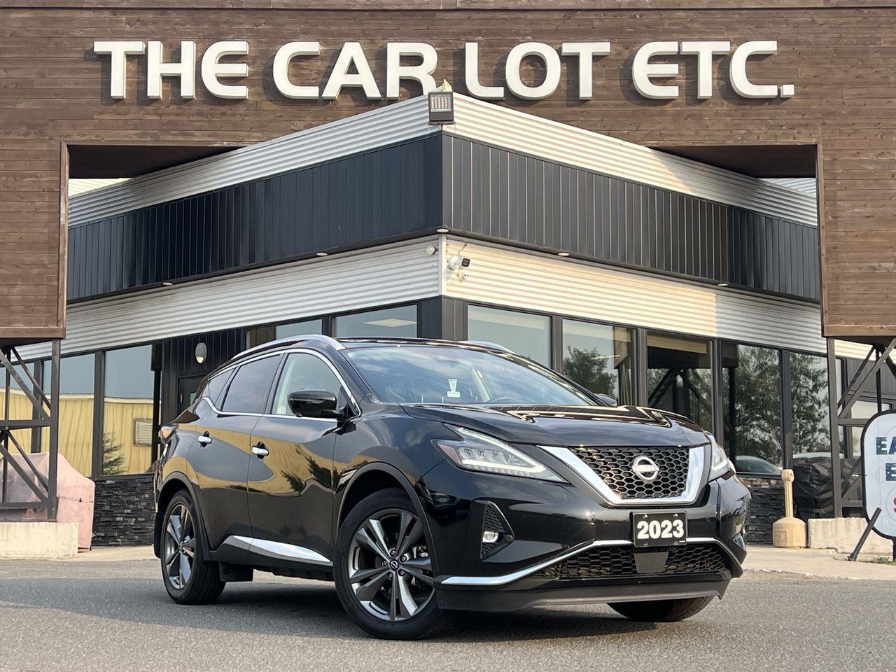 Used 2023 Nissan Murano Platinum PREVIOUS DAILY RENTAL - MOONROOF, HEATED AND COOLED LEATHER SEATS, POWER CONTROL SEATS, NAV, SIRIUS for sale in Sudbury, ON
