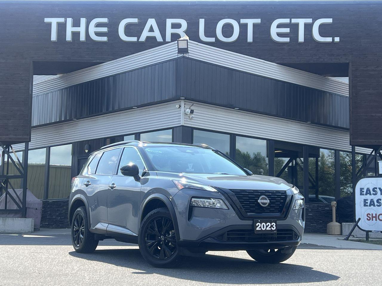 Used 2023 Nissan Rogue SV Midnight Edition APPLE CARPLAY/ANDROID AUTO, MOONROOF, HEATED LEATHER SEATS, NAV, SIRIUS XM, CRUISE CONTROL, POWER LI for sale in Sudbury, ON