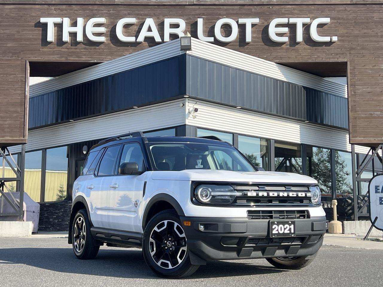 Used 2021 Ford Bronco Sport Outer Banks 4x4, SIRUIS XM, HEATED LEATHER SEATS, BACK UP CAM, APPLE CARPLAY/ANDROID AUTO!! for sale in Sudbury, ON
