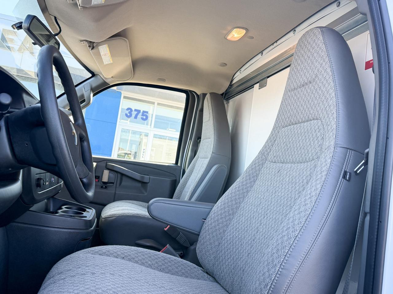 2025 Chevrolet Express Cutaway Work Van 4.3L V6 WITH REMOTE ENTRY, POWER DRIVER'S SEAT, CLOTH SEATS, AIR CONDITIONING, CRUISE CONTROL, MP3 PLAYER, BLUETOOTH Photo