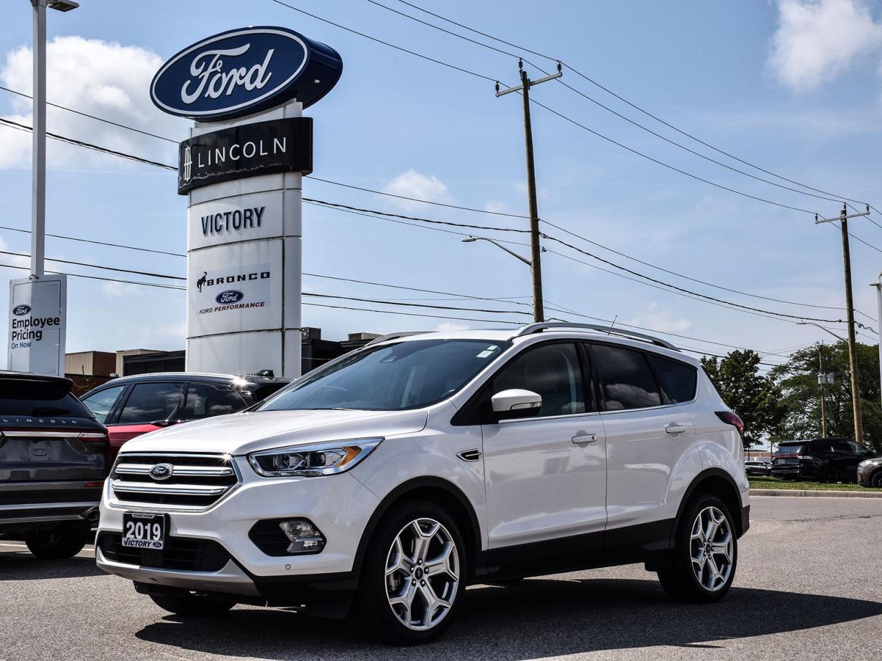 Used 2019 Ford Escape Titanium Panoroof | ACC + Lane Keeping | BLIS | for sale in Chatham, ON
