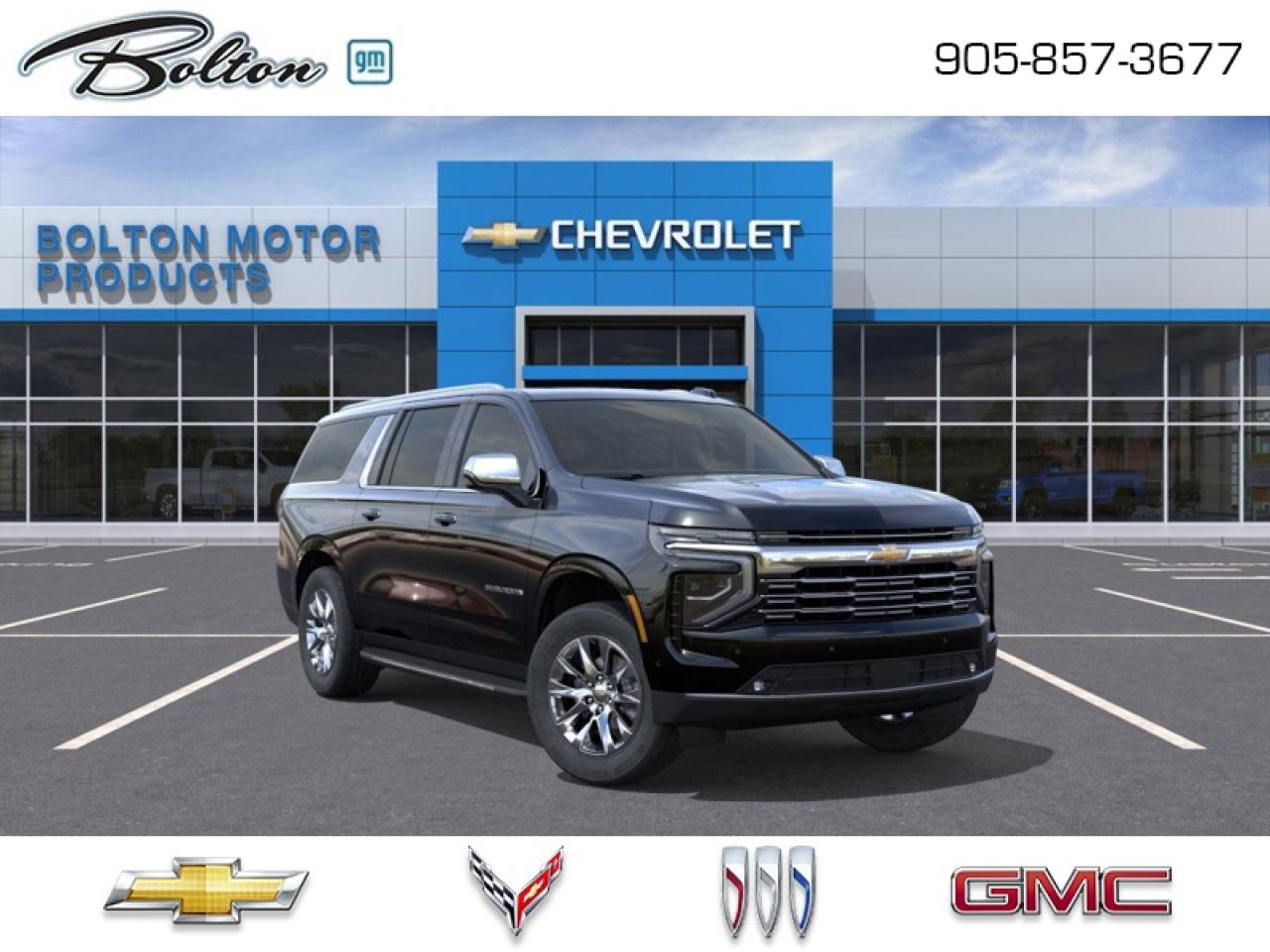 New 2025 Chevrolet Suburban Premier - Diesel Engine for sale in Bolton, ON