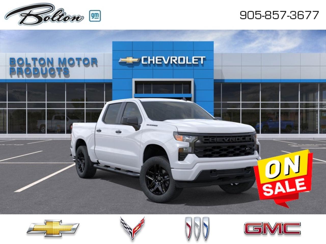 New 2025 Chevrolet Silverado 1500 Custom for sale in Bolton, ON