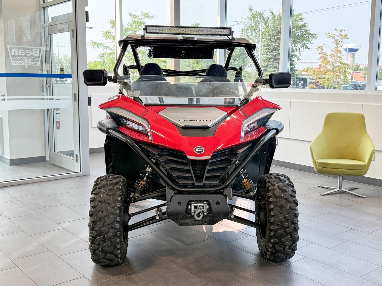 2022 CFMOTO Z FORCE 950 EPS SPORT CFMOTO Z FORCE 950 SPORT WITH 963CC, 11" GROUND CLEARANCE, 3500LBS ELECTRIC WINCH, SOUND BAR AND LED LIGHT BAR Photo