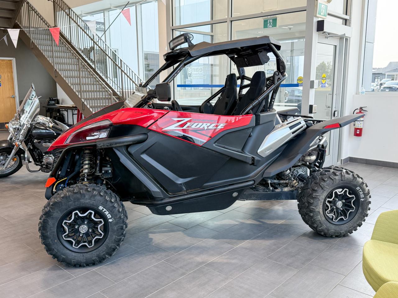 2022 CFMOTO Z FORCE 950 EPS SPORT CFMOTO Z FORCE 950 SPORT WITH 963CC, 11" GROUND CLEARANCE, 3500LBS ELECTRIC WINCH, SOUND BAR AND LED LIGHT BAR Photo3