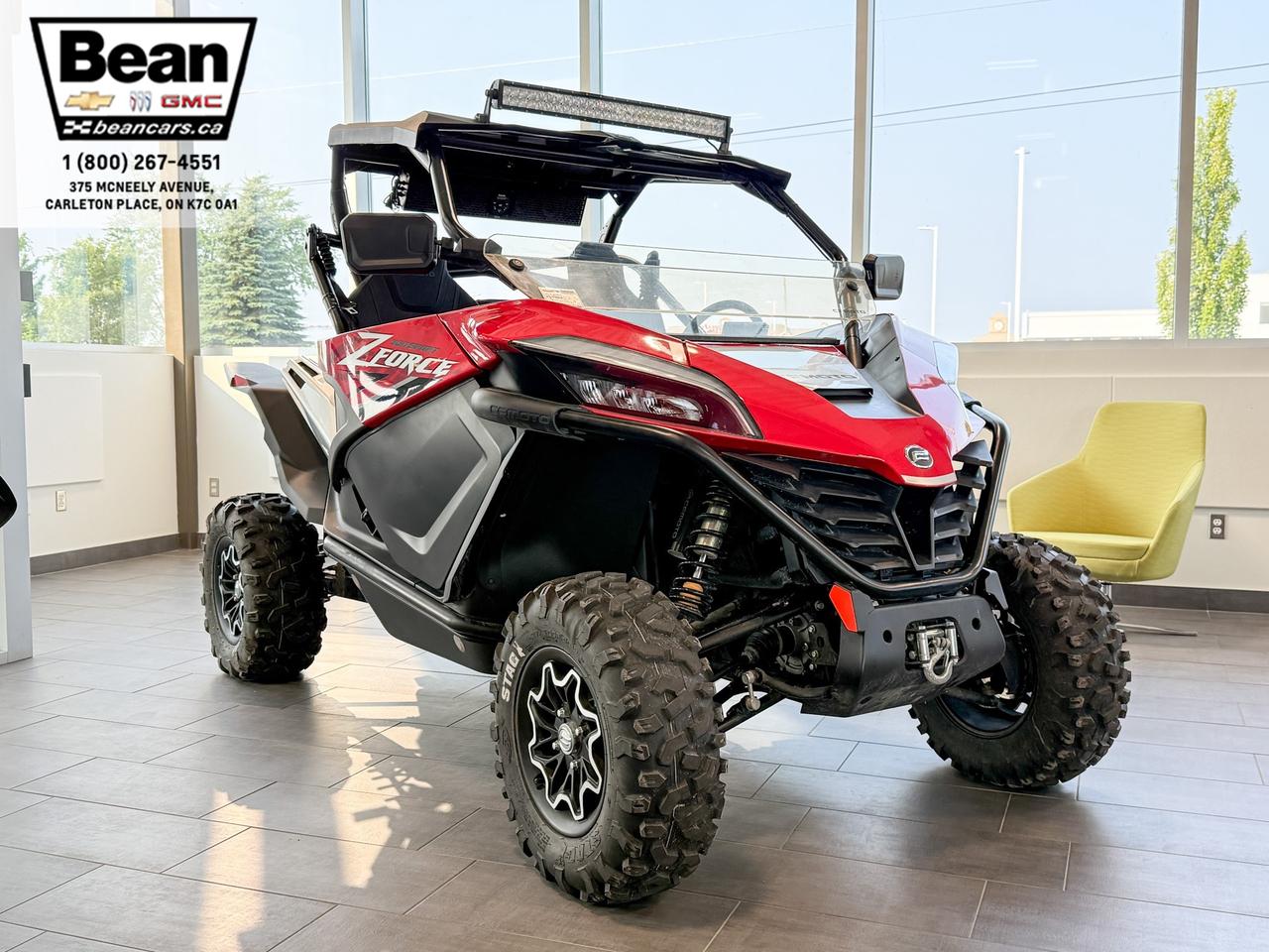 2022 CFMOTO Z FORCE 950 EPS SPORT CFMOTO Z FORCE 950 SPORT WITH 963CC, 11" GROUND CLEARANCE, 3500LBS ELECTRIC WINCH, SOUND BAR AND LED LIGHT BAR Photo