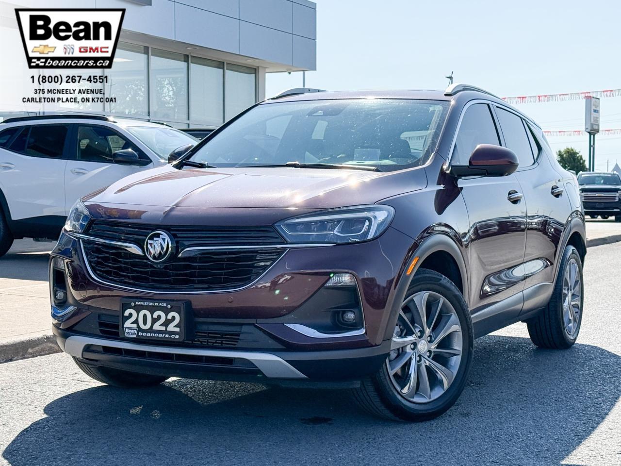 Used 2022 Buick Encore GX Essence 1.3L 3CYL, GX AWD, HEATED FRONT SEATS, HEATED STEERING WHEEL, POWER SUNROOF, NAVIGATION, HEAD UP DISPLAY, POWER TAILGATE, 18