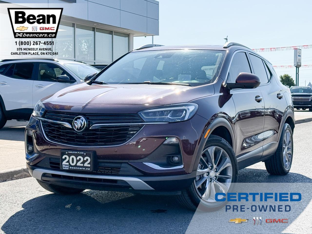 Used 2022 Buick Encore GX Essence 1.3L 3CYL, GX AWD, HEATED FRONT SEATS, HEATED STEERING WHEEL, POWER SUNROOF, NAVIGATION, HEAD UP DISPLAY, POWER TAILGATE, 18