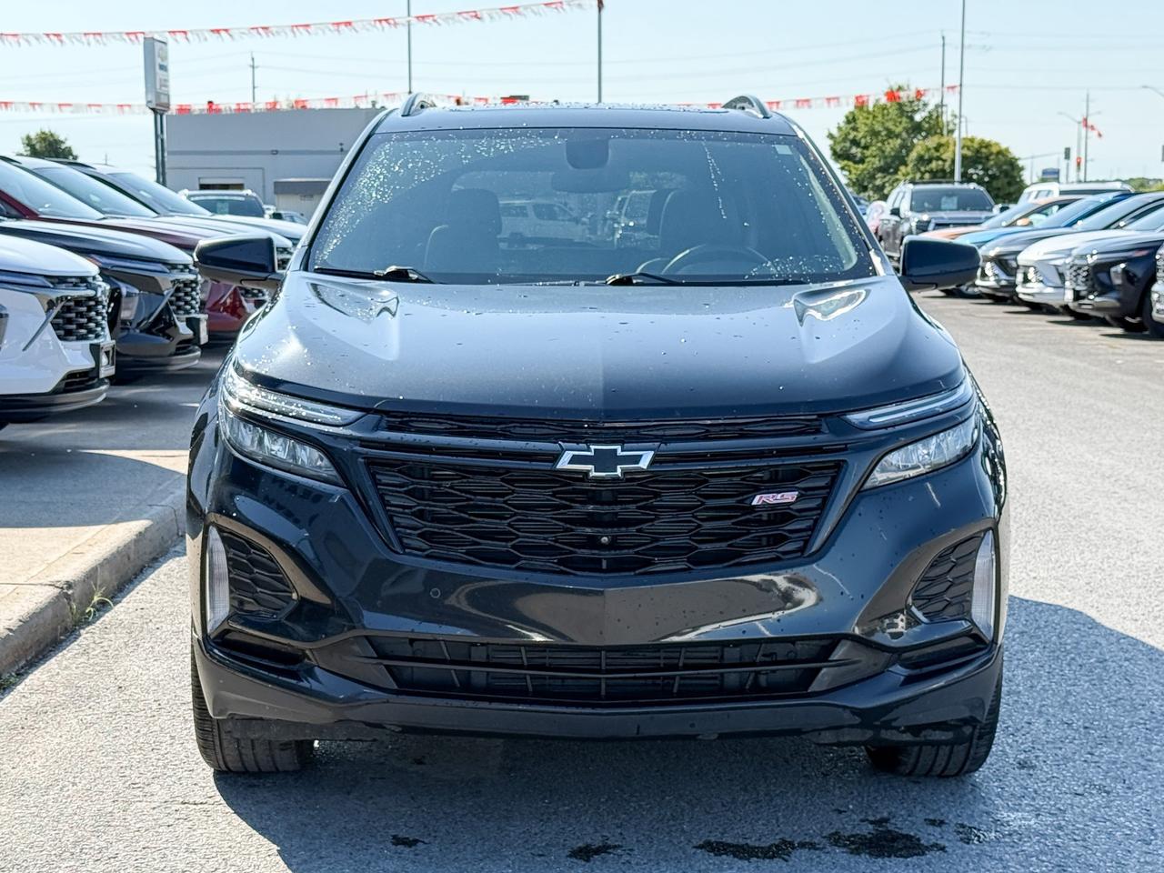 2024 Chevrolet Equinox ONE OWNER, CLEAN CARFAX, 1.5L 4CYL TURBO, RS AWD, HEATED FRONT LEATHER SEATS, HEATED LEATHER WRAPPED STEERING WHEEL, BOSE PREMIUM SOUND SYSTEM, ADAPTIVE CRUISE CONTROL, REMOTE VEHICLE START, ADVANCED Photo