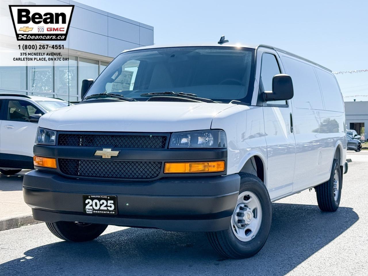 New 2025 Chevrolet Express 2500 Work Van 4.3L V6 WITH REMOTE ENTRY, CRUISE CONTROL, REAR VISION CAMERA, BLUETOOTH for sale in Carleton Place, ON