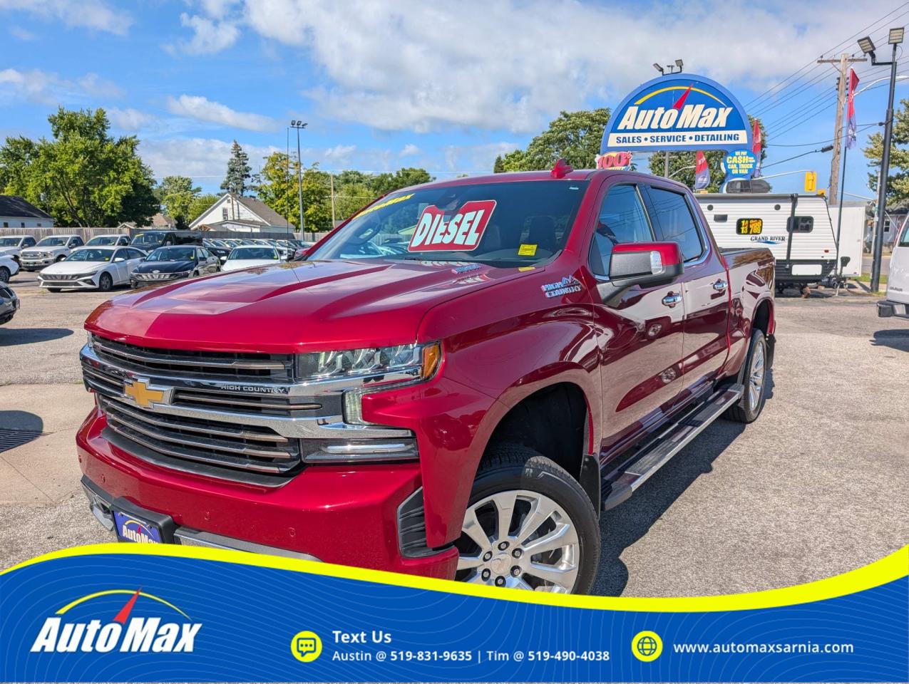 Used 2022 Chevrolet Silverado 1500 LTD High Country for sale in Sarnia, ON