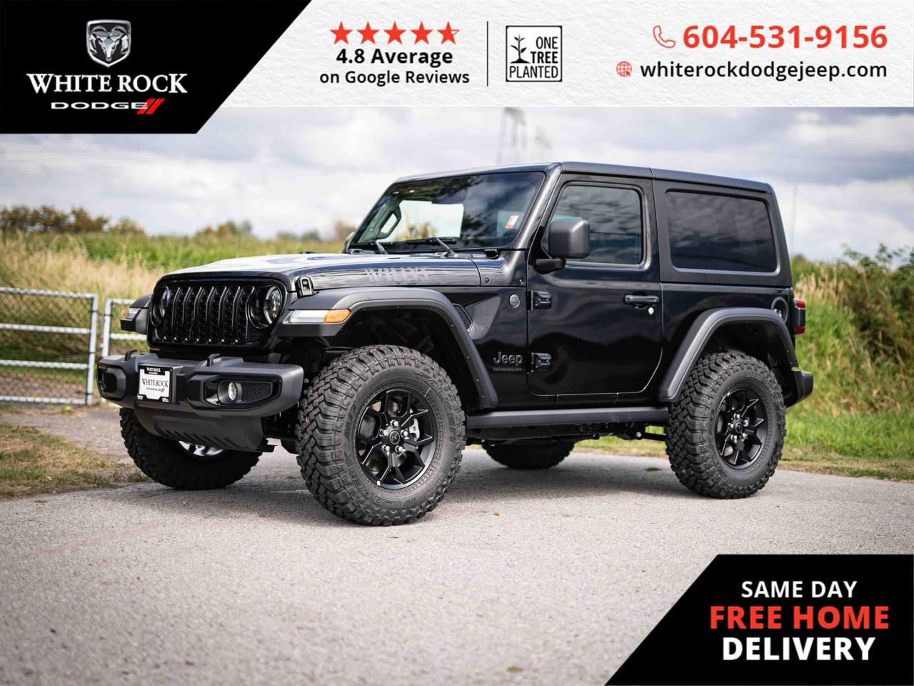 New 2025 Jeep Wrangler SPORT for sale in Surrey, BC