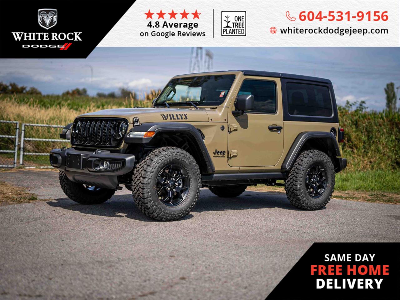 New 2025 Jeep Wrangler SPORT for sale in Surrey, BC