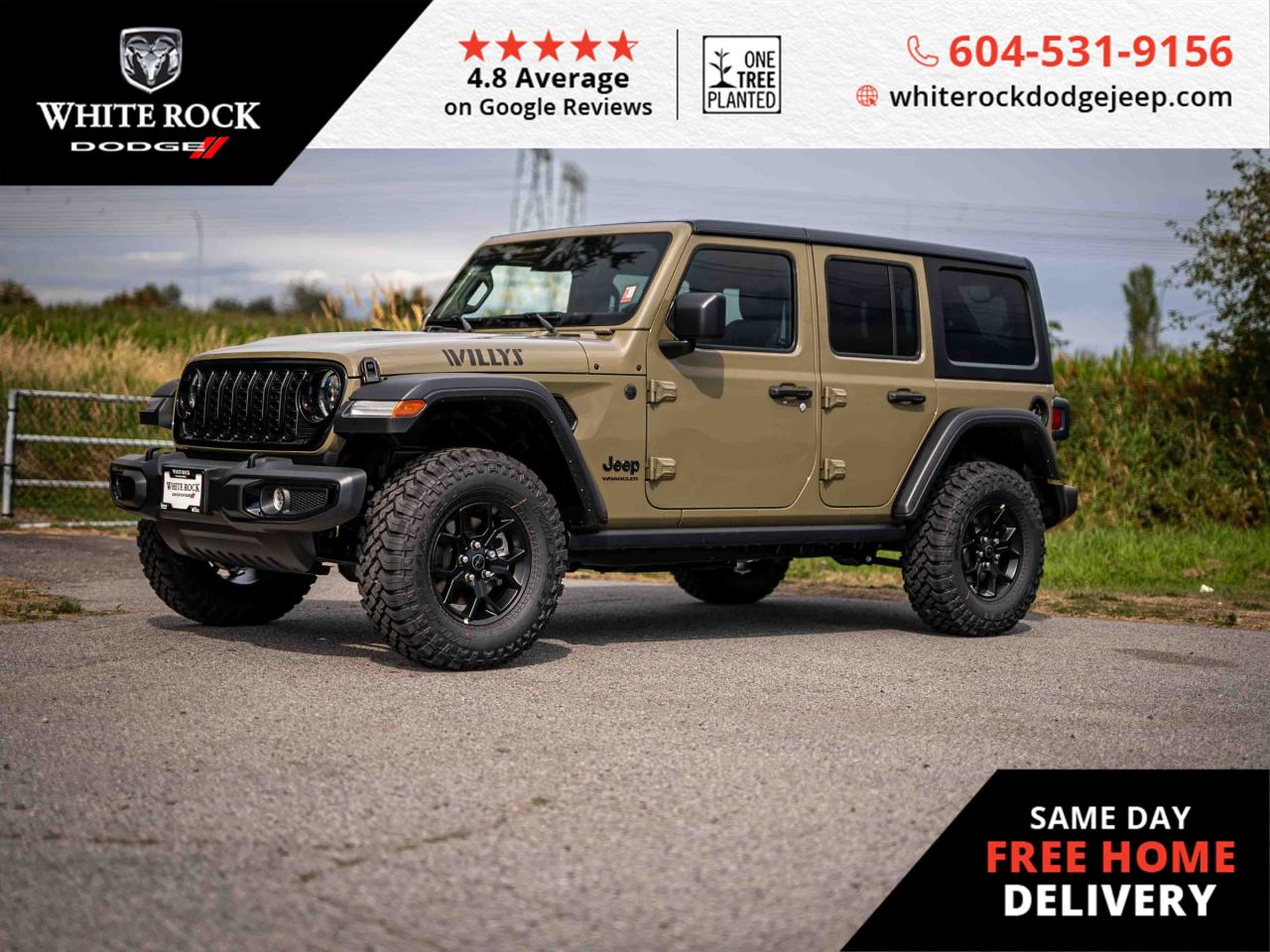 New 2025 Jeep Wrangler SPORT for sale in Surrey, BC
