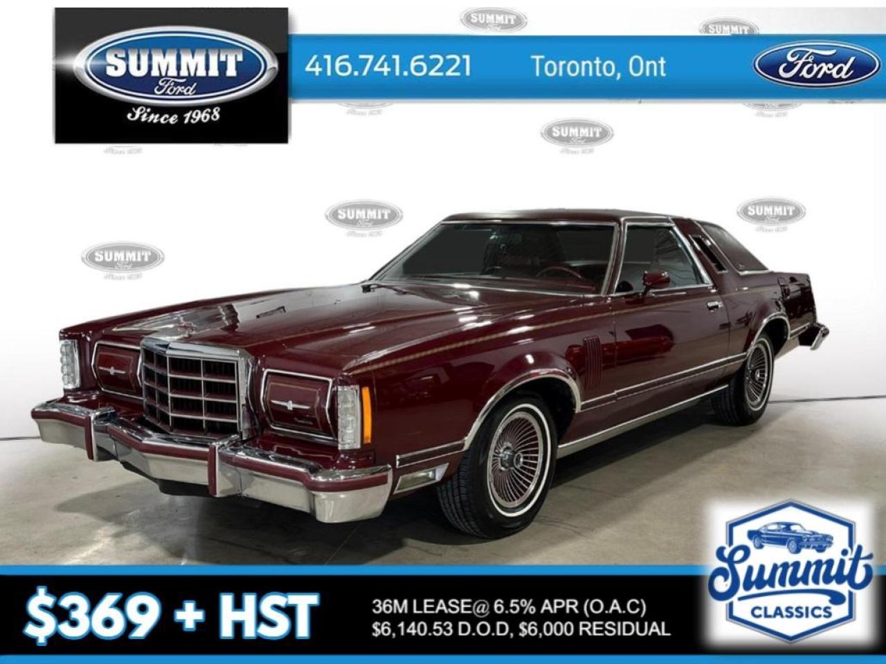 Used 1979 Ford Thunderbird | 351 V8 | Heritage Edition for sale in Etobicoke, ON