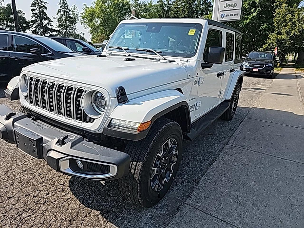 New 2024 Jeep Wrangler Sahara Leather interior, tech group, safety group for sale in New Hamburg, ON