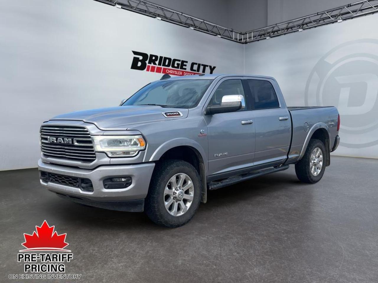 Used 2019 RAM 3500 Laramie - Leather Seats -  Heated Seats for sale in Lethbridge, AB