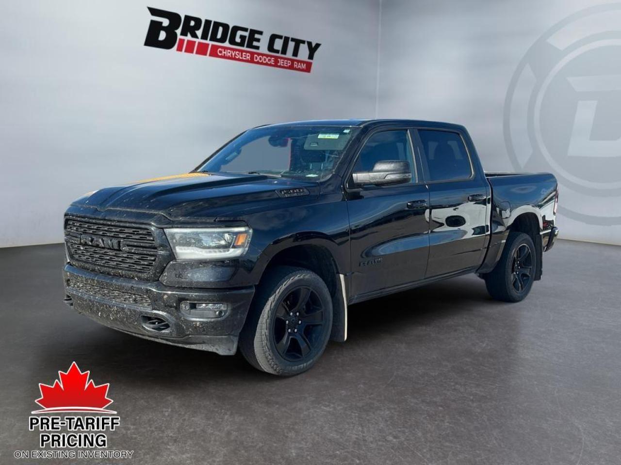 Used 2023 RAM 1500 Big Horn 5.7L Hemi - Night Edition - Alpine Sound - Off Road Pkg - LED Lights - Bucket Seats - 12 Screen for sale in Lethbridge, AB