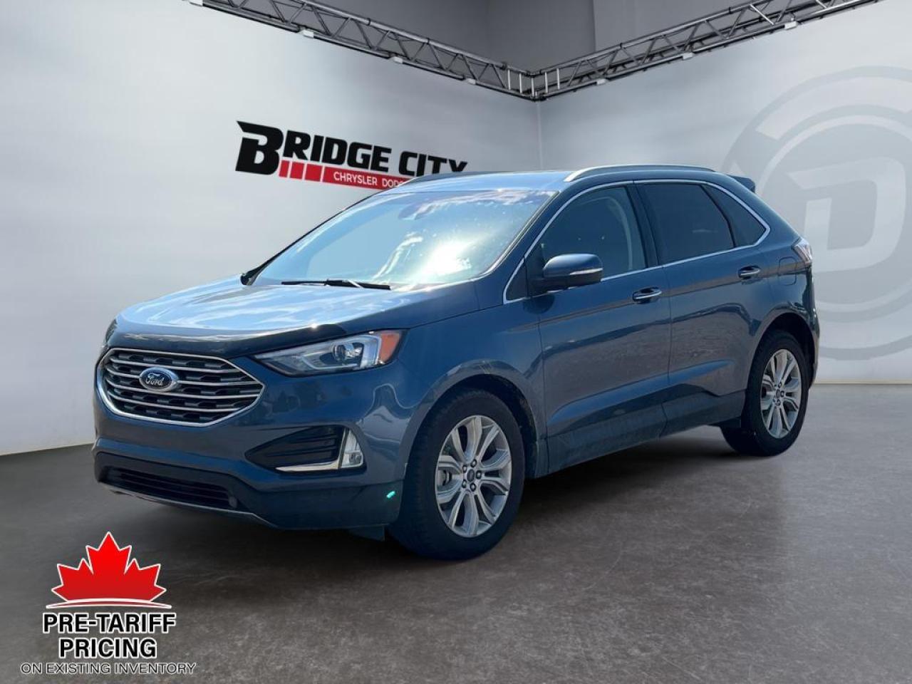 Used 2019 Ford Edge Titanium 2.0L Eco Boost - Leather - Cold Weather Pkg - Navigation - Power Liftgate - LED Lights - AWD for sale in Lethbridge, AB