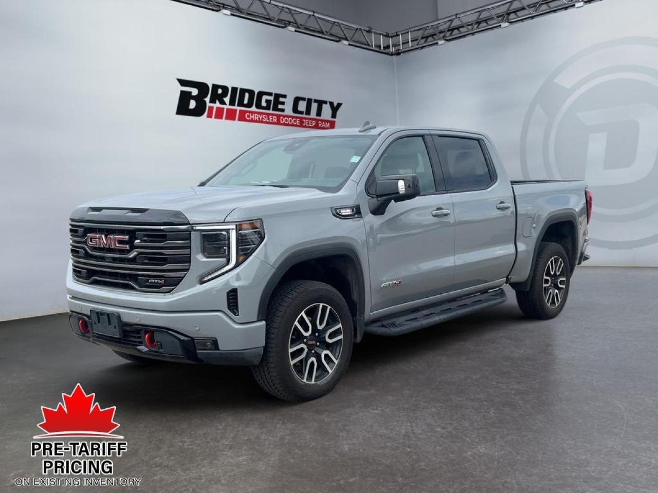 Used 2025 GMC Sierra 1500 3.0L Diesel - Leather - AT4 Pkg - Navigation - Side Steps - Remote Start - Low Km's! for sale in Lethbridge, AB